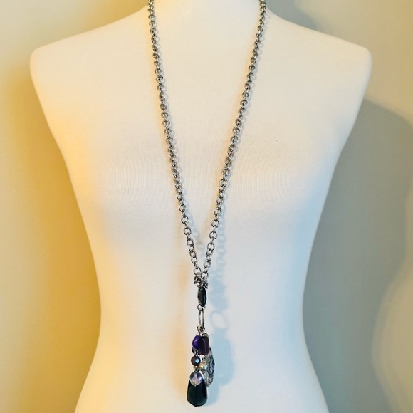 ‘Lia Sophia’ Adjustable Toggle Necklace and Bracelet Set - Picture 2 of 5